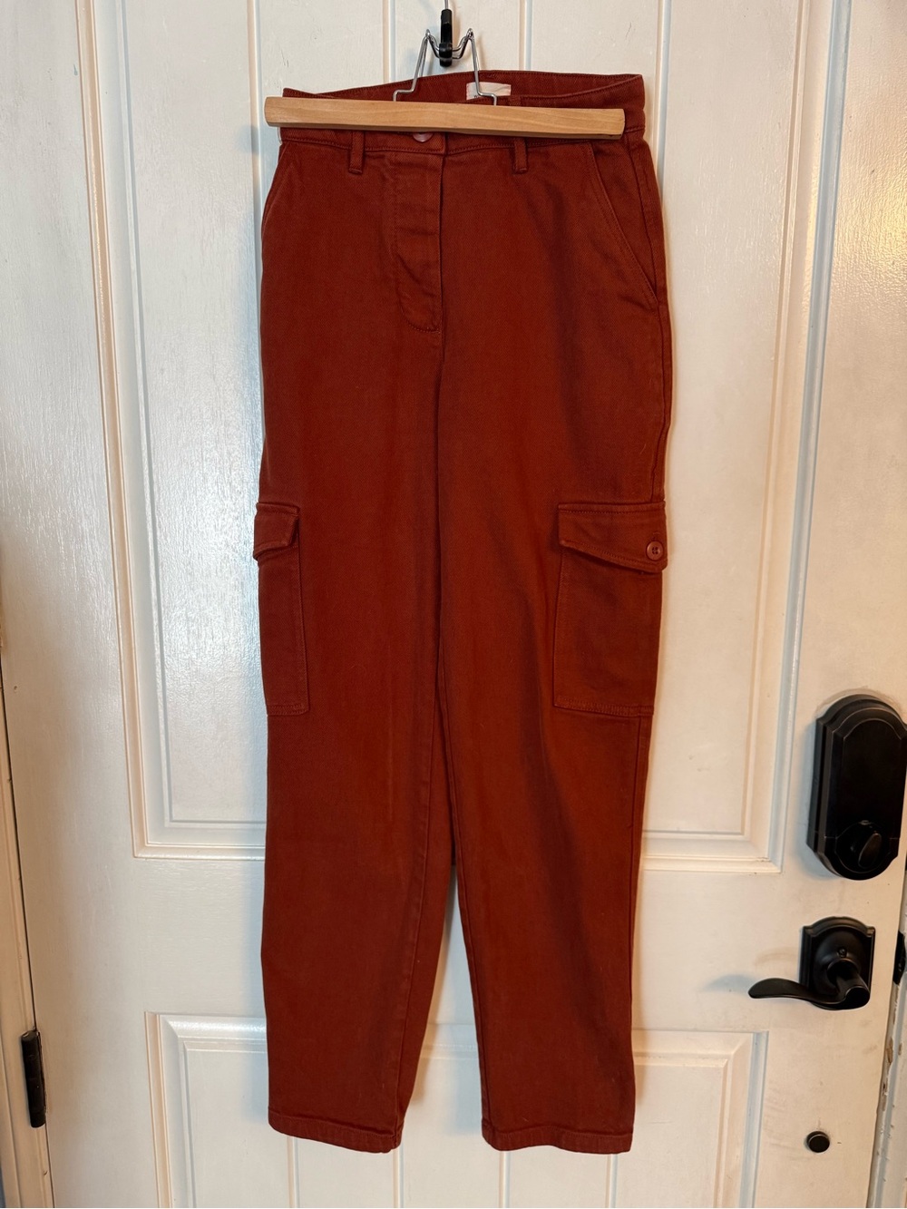 Wilfred Free Rust-Brown Cargo Pants - Picture 2 of 5